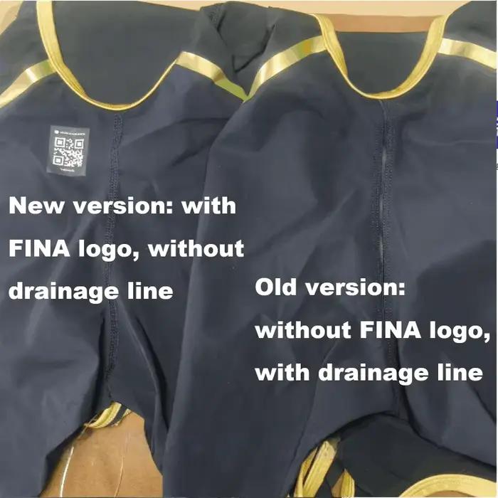 Yingfa FINA approuvé femmes compétitif longueur au genou séchage rapide résistant au chlore Durable tissu imperméable adolescentes maillots de bain