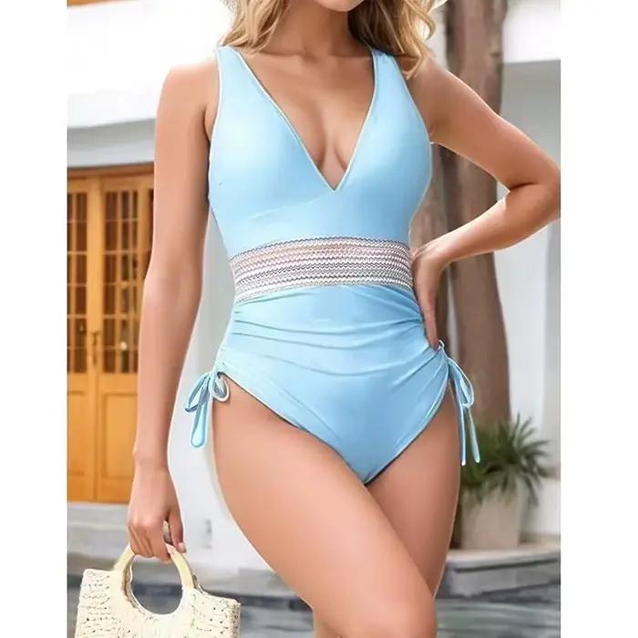 Sexy Bikini 2025 maillots de bain femmes taille haute