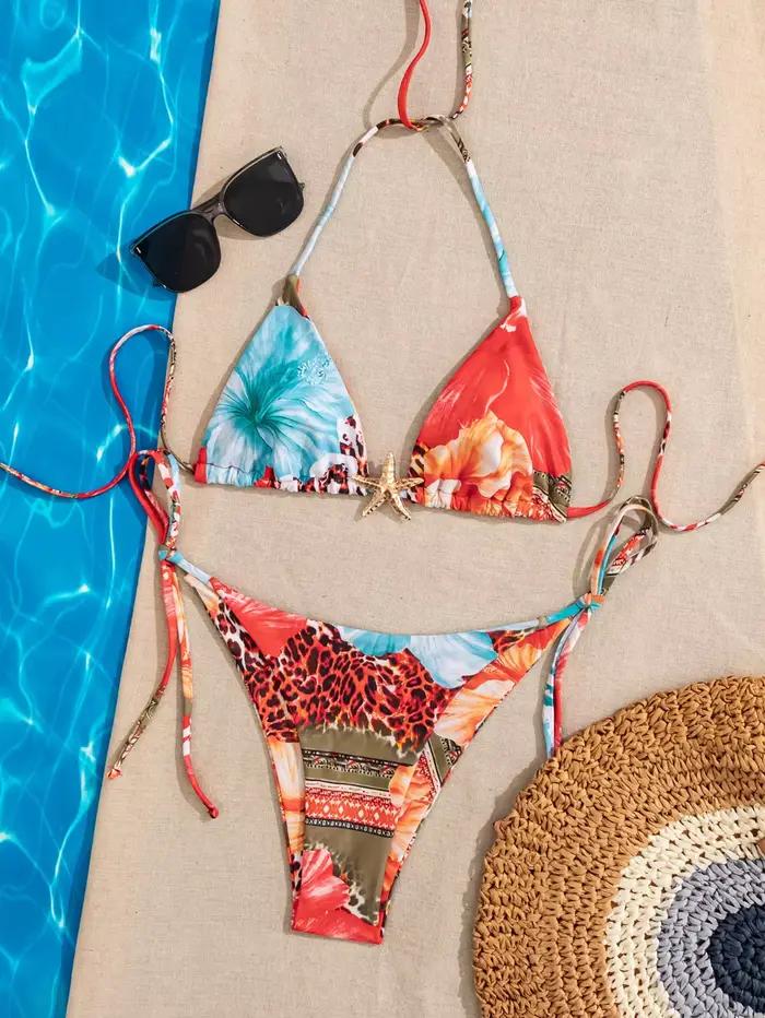 Maillot de bain fendu pour femmes