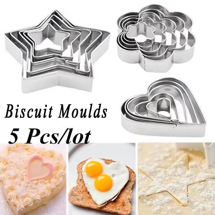 Emporte-pièces pour biscuits, œufs frits, gâteaux, outils de pâtisserie, moules à fondant, moules à biscuits, outils de cuisson, emporte-pièces pour gâteaux