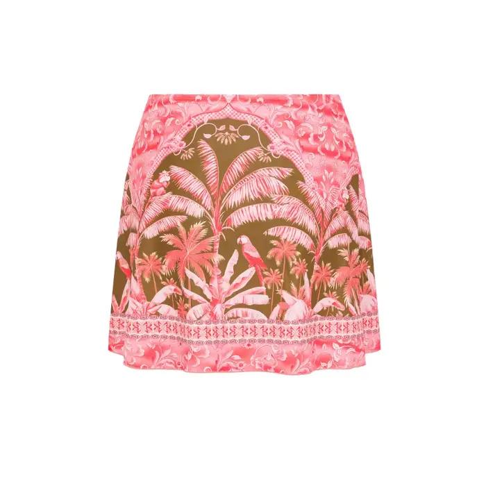 Nouveau Maillot de Bain Une Pièce Rétro 2026 avec Jupe et Bretelles Imprimé Floral pour Femme