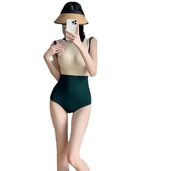 Maillot de bain une pièce de style français pour femme