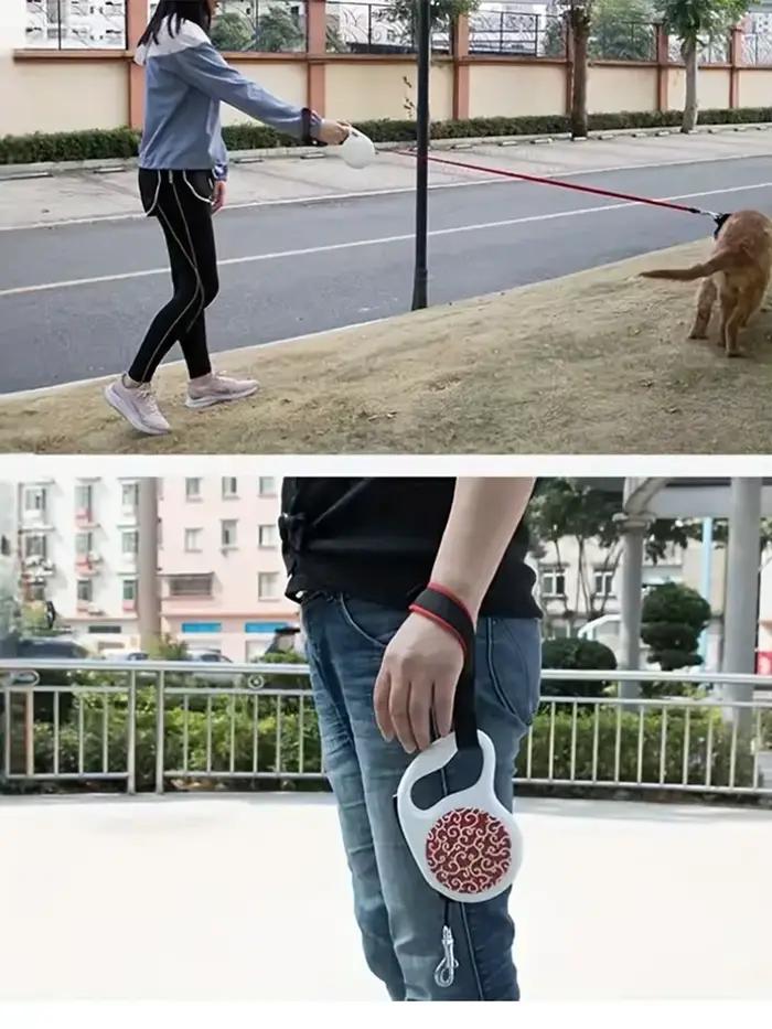 Accessoire supplémentaire de laisse rétractable pour chien – Dragonne et poignet – pour un plus grand confort, une poignée desserrée pour vos mains et un meilleur contraste