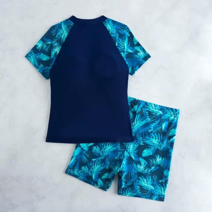 2026 manches courtes Tankini 2 pièces maillots de bain femme imprimé maillot