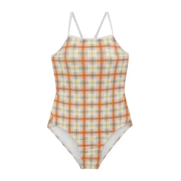 Style coréen une pièce maillots de bain maillot