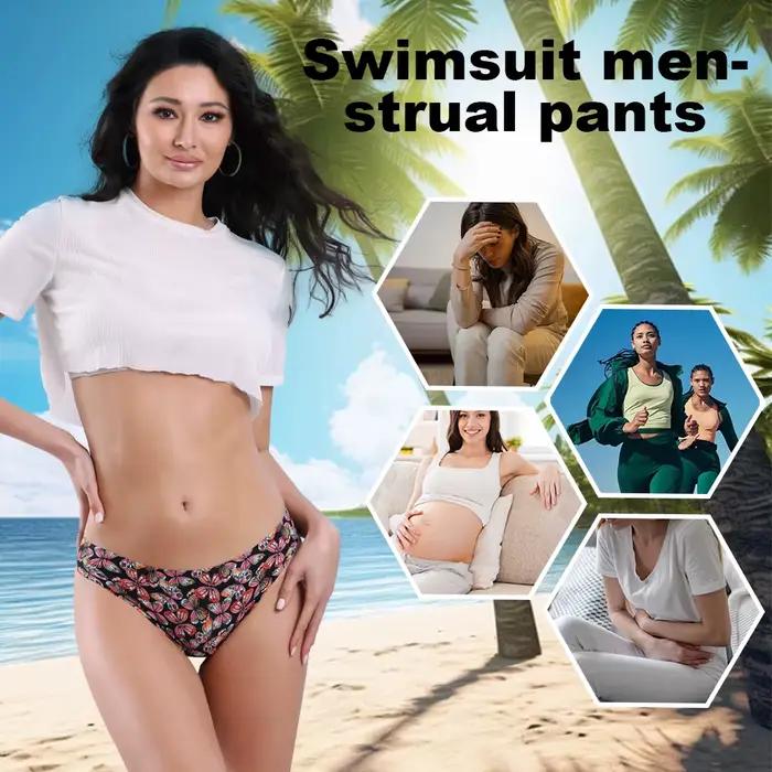Maillot de bain menstruel imperméable 4 couches