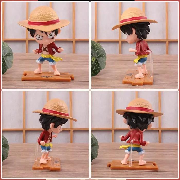 10 figurines de collection One Piece, personnages de dessins animés, modèles créatifs exquis, jouets cadeaux