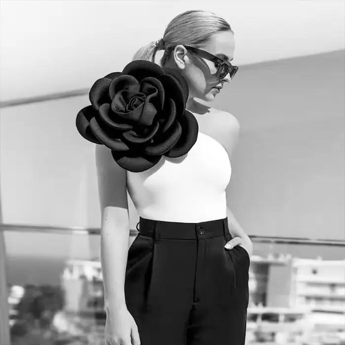Maillot de bain une pièce à fleurs