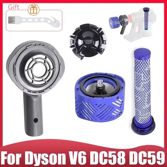 Pour Dyson V6 DC58 DC59 DC72 DC61 DC74 pièce de rechange pour aspirateur, couvercle arrière du moteur couvercle arrière filtre HEPA pièces de rechange