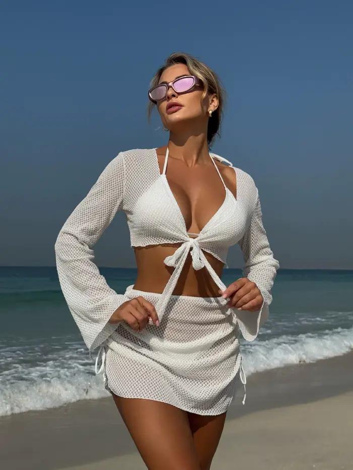 Ensemble bikini 4 pièces pour les vacances d'été 2026