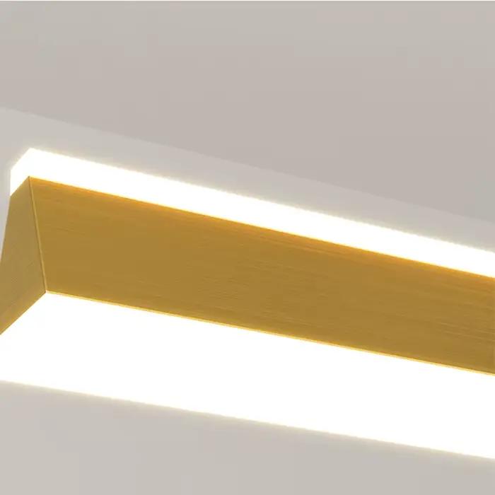 Lampes suspendues modernes simples salle à manger lumières pour salon salle à manger cuisine bureau Long Lustre Lustre décoration de la maison éclairage