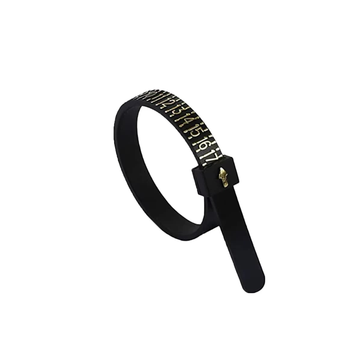 Instrument de mesure de la taille de bague (1 pièce), pour doigts masculins et féminins, outil de me