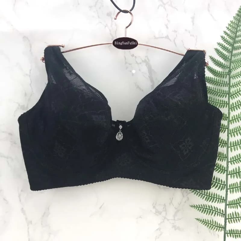 Soutien-gorge pour femme en dentelle sexy, push-up, en coton, pour mères, tailles de poitrine extra-