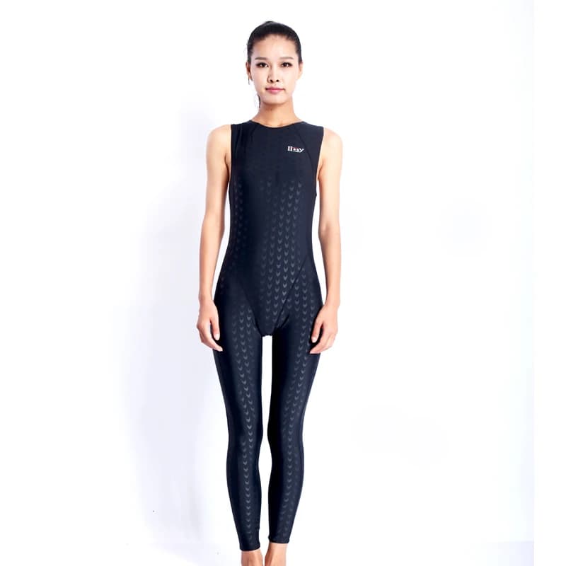 Maillot de bain de compétition pour femmes, maillot de bain d'entraînement résistant sur toute la lo