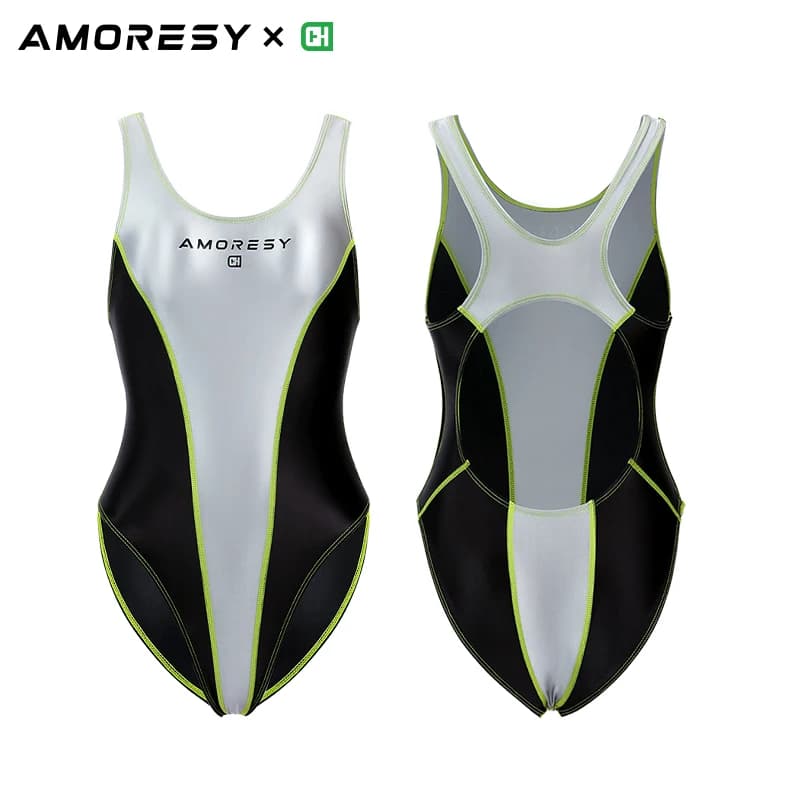 Maillot de bain dos nu à jambes hautes AMORESY Velora Cosholic