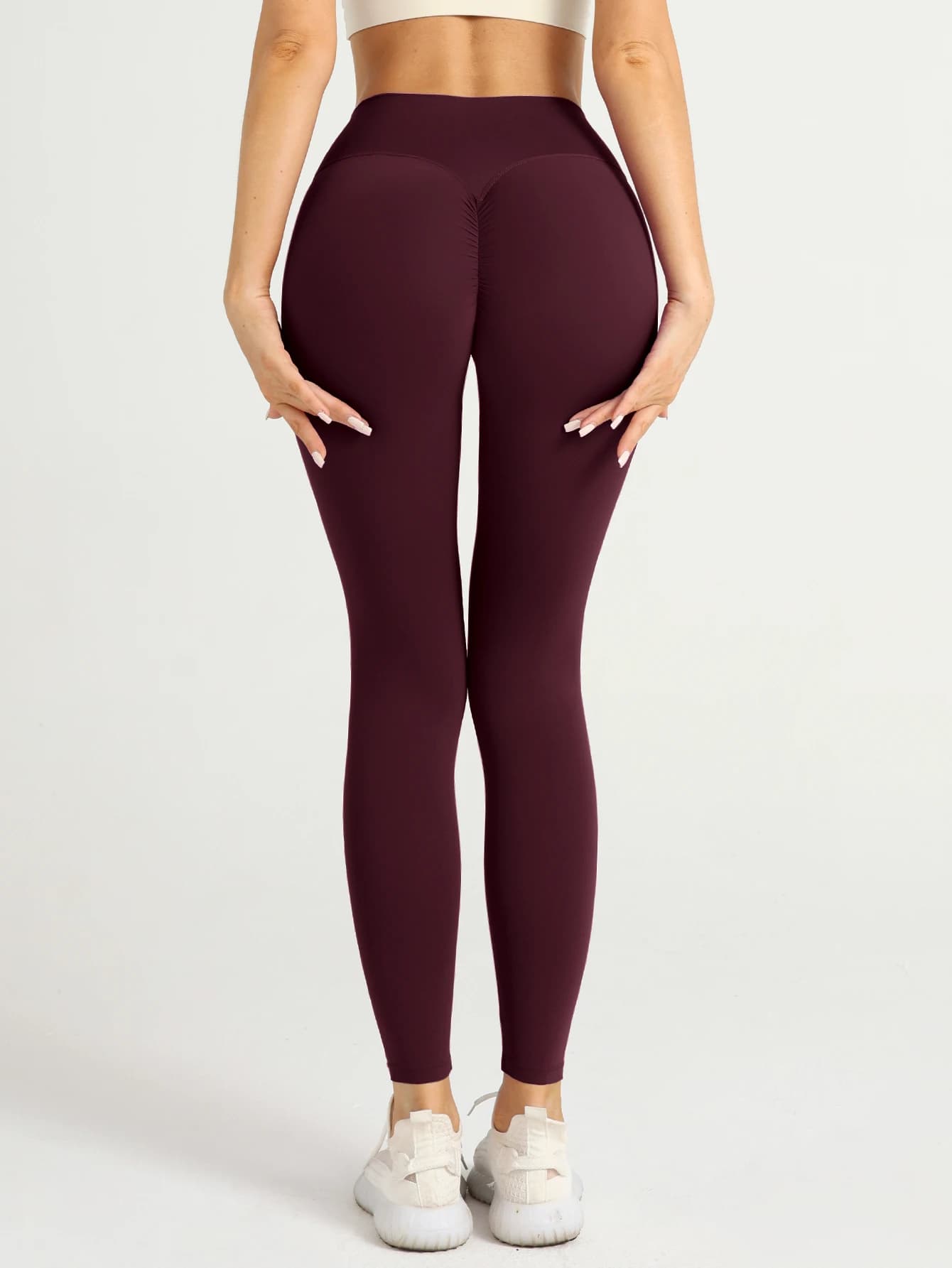 Leggings taille haute pour femmes, très élastiques, effet push-up, séchage rapide, respirants, pour 