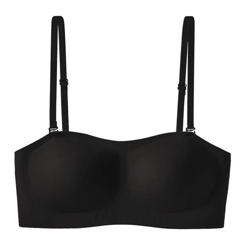 Soutien-gorge sans bretelles pour femme avec petite poitrine, push-up, antidérapant et antichute, so