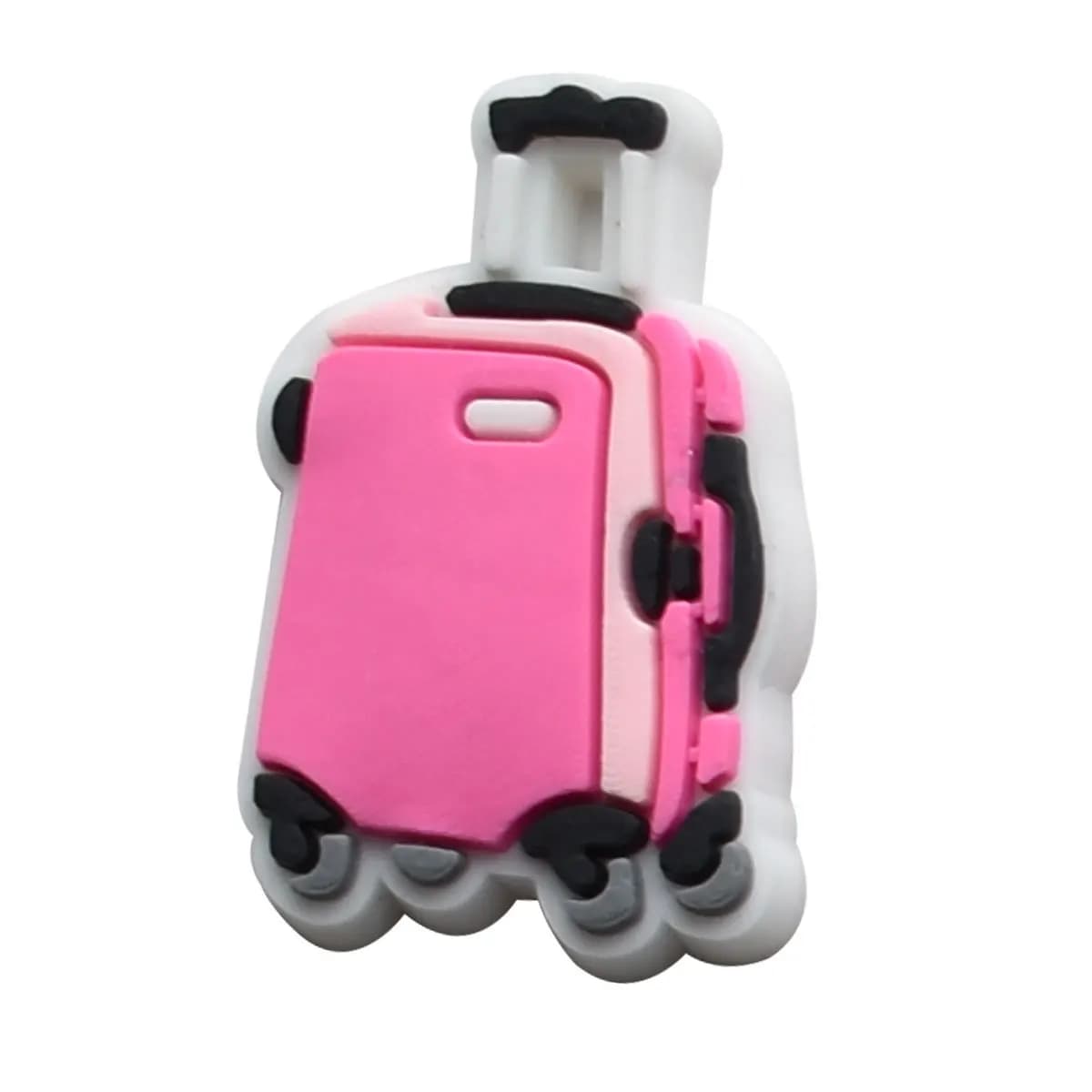 Breloques de chaussures caniche ours rose pour Crocs, accessoires sabots pour enfants, Badges pour g