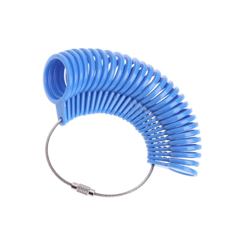 Mesureur bague pratique, jauge taille doigt, outil dimensionnement pour fabrication bijoux, pour fem