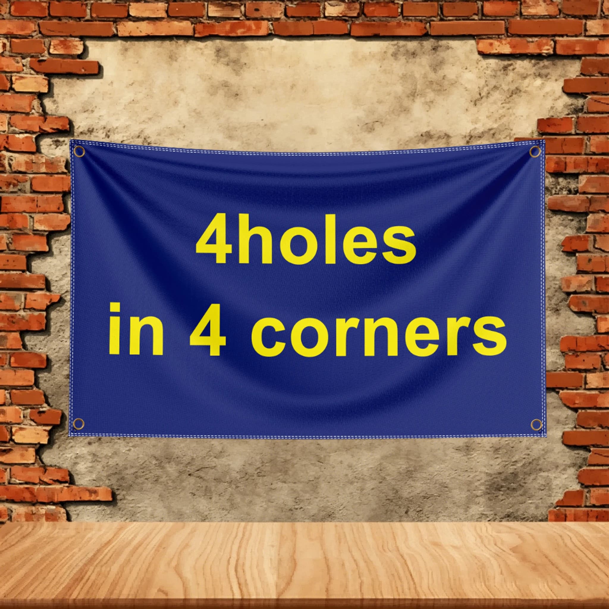 Drapeau personnalisé de toutes tailles - Bannière personnalisée avec logo pour anniversaire, remise 