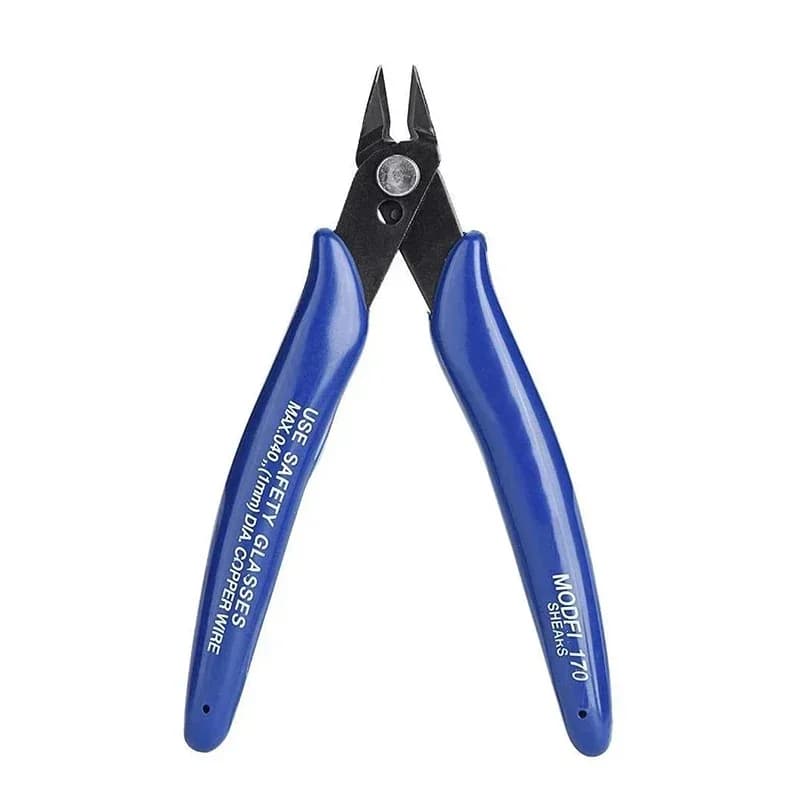 Coupe-fil alertes onale pour bricolage, coupe latérale, câble, continents pers, rouge, bleu, pinces 