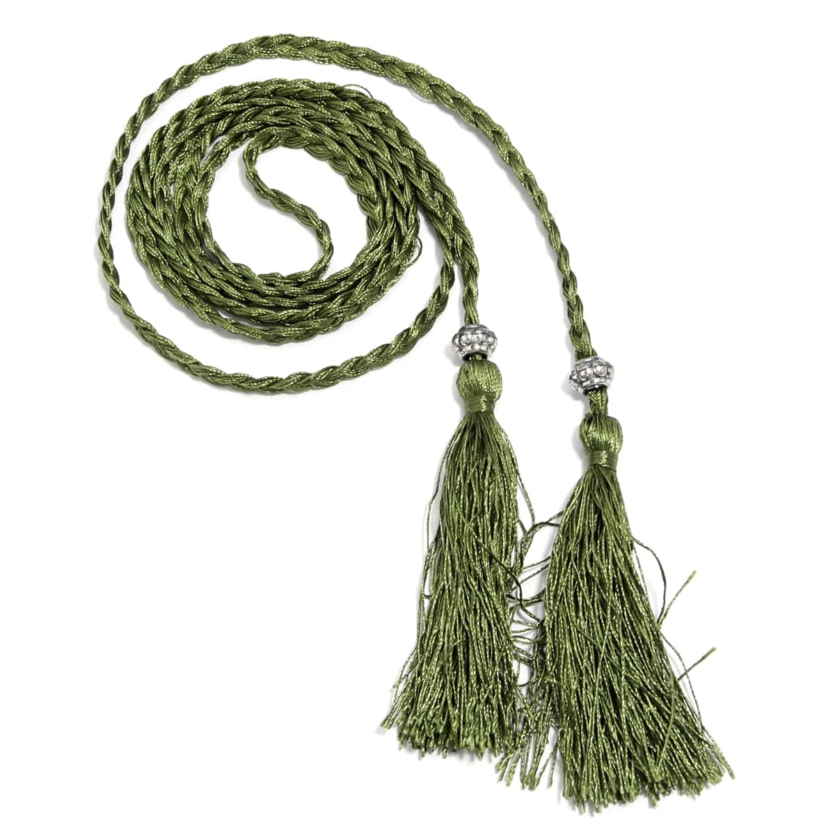 Femmes taille ceinture corde Style chinois tressé tissé gland mince ceinture femme noeud décoré cein