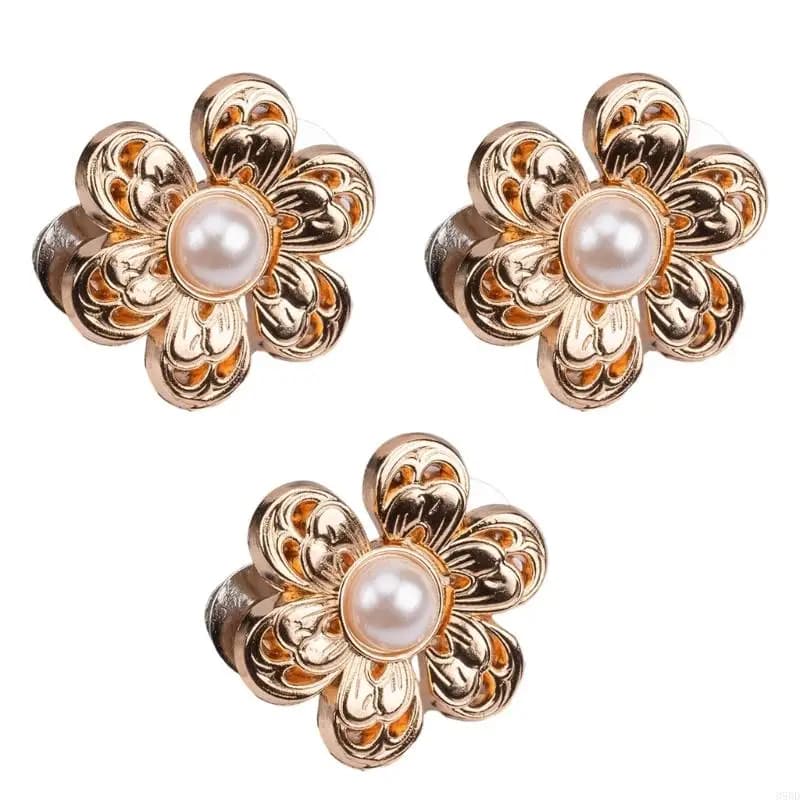 39bd taille fitness Clip perles fleurs
