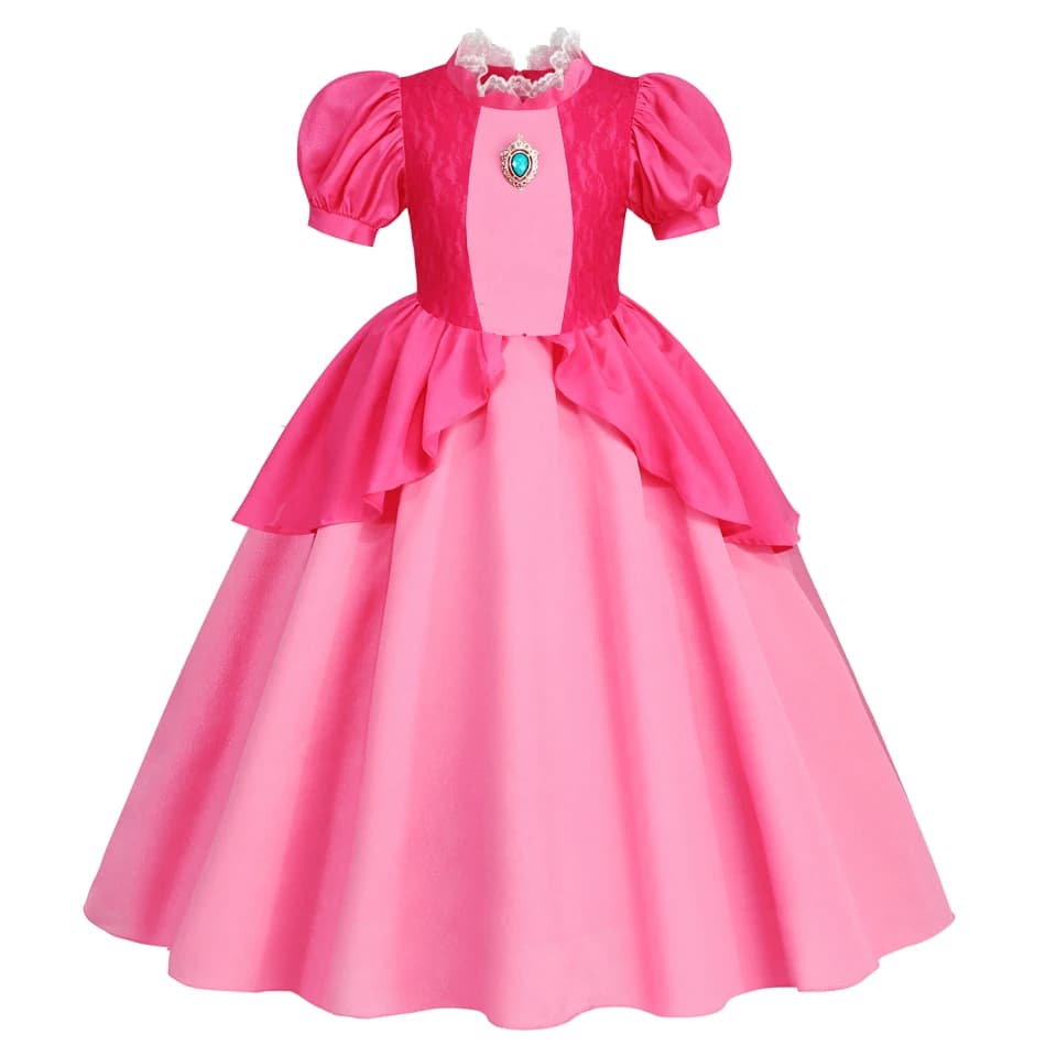Robes pêche pour filles, Costume de princesse, vêtements de fête, Cosplay, Halloween, carnaval, anni