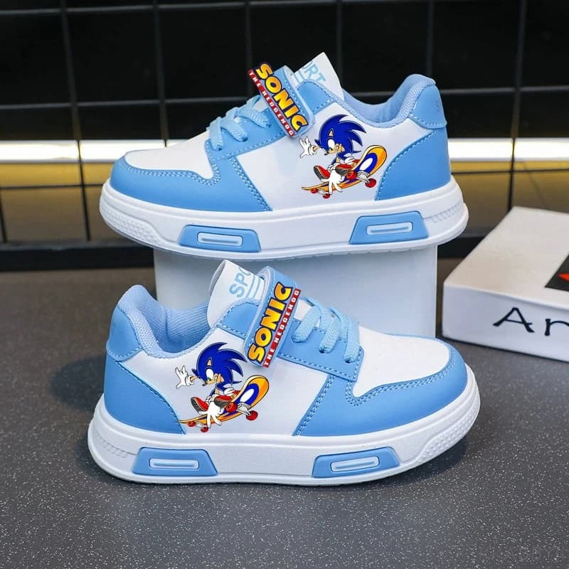 Nouvelles baskets décontractées Sonic, chaussures décontractées de dessin animé, chaussures de sport
