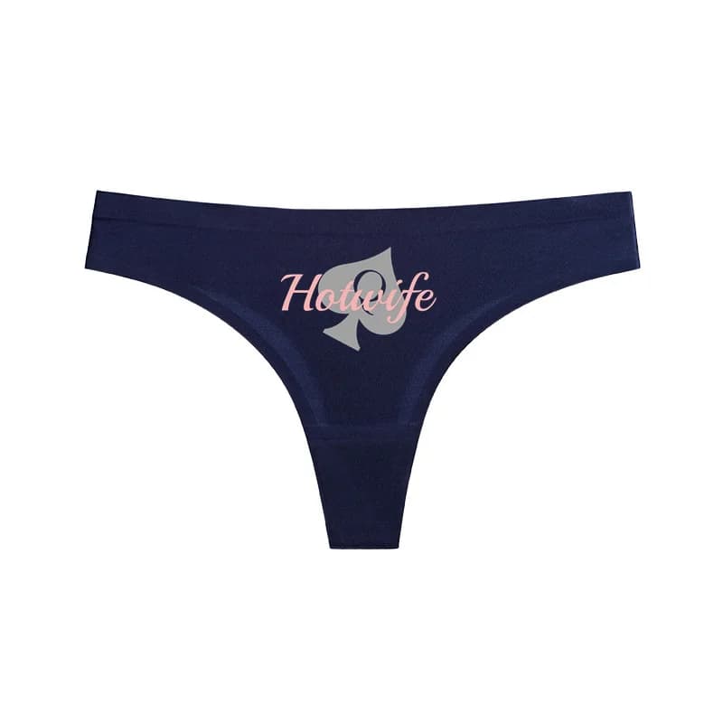 Queen of Spades-Sous-vêtements sexy surdimensionnés pour femmes, culotte mignonne, joli sous-vêtemen