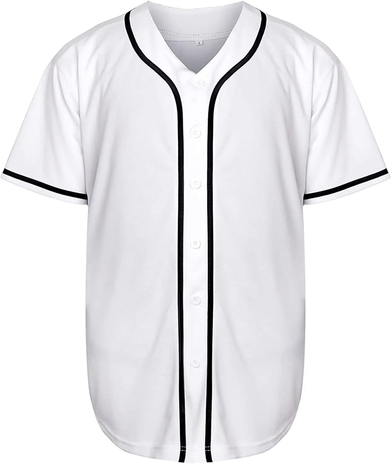 Maillot de baseball personnalisé pour homme, col en V, maille respirante, uniforme de baseball perso
