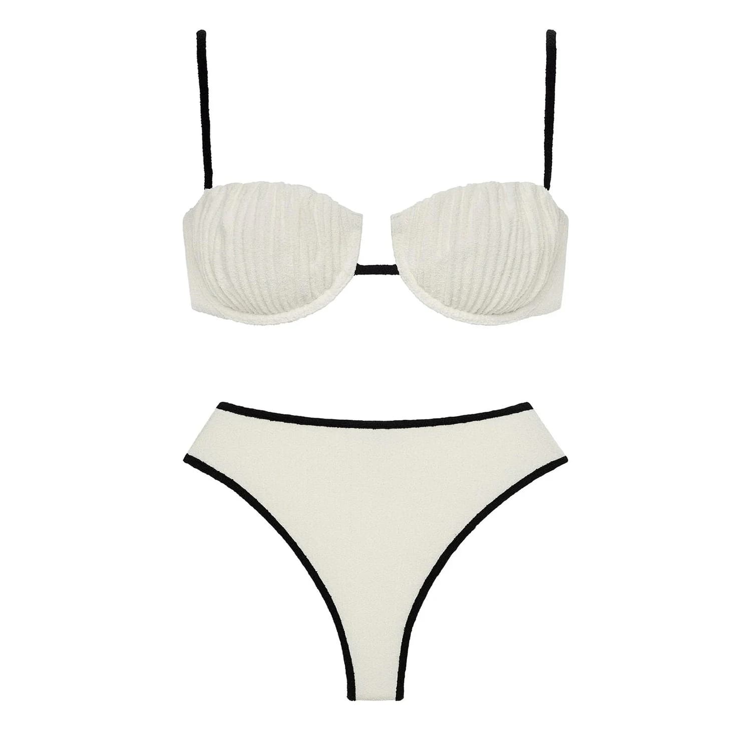 2025 Bandeau Biquini Sexy Bikin femmes maillot de bain Push Up maillots de bain femme taille haute m