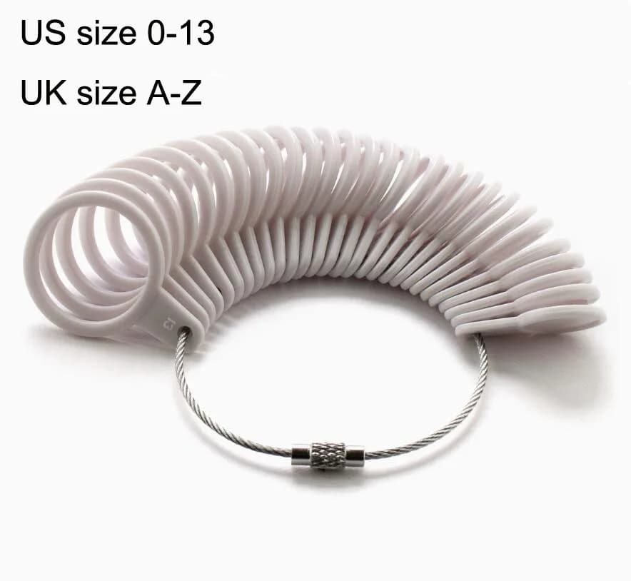 Jauge de taille de doigt pratique, outil de mesure de la fabrication de bijoux pour femmes et hommes