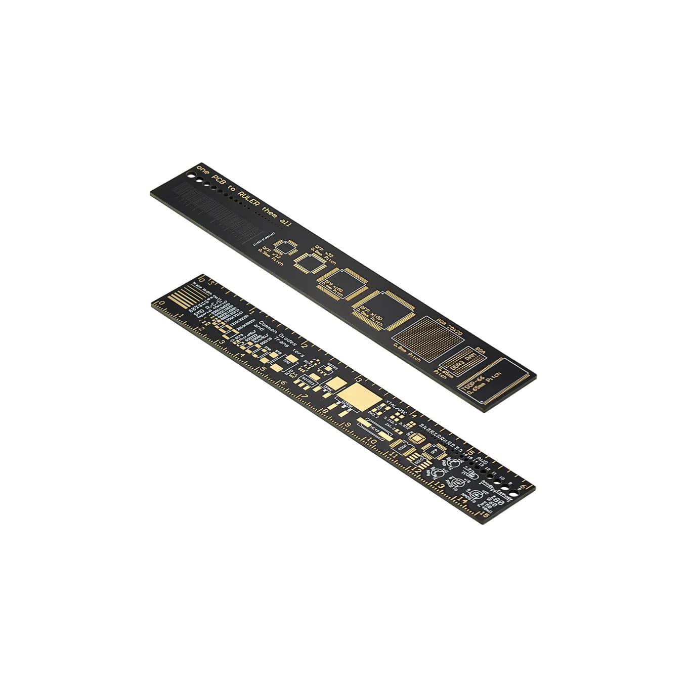 Règle PCB d'ingénierie, unité d'emballage PCB, 15cm, 20cm, 25cm, 30cm