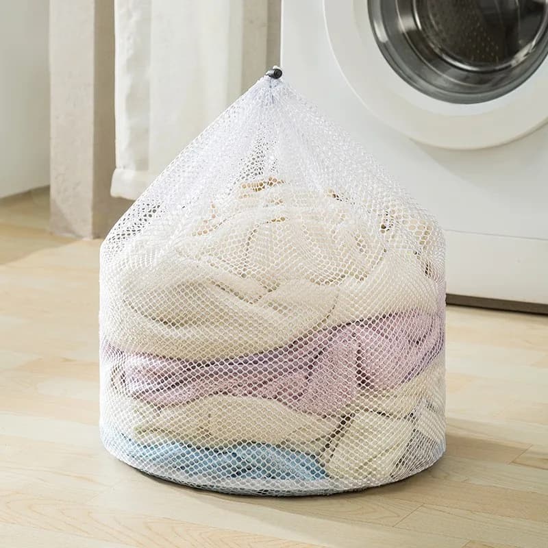Grand sac à linge de lavage de grande taille, filet organisateur en maille, soutien-gorge sale, chau