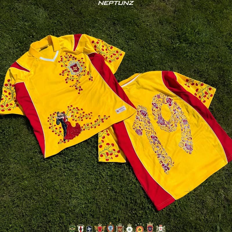 T-shirt Y2K tendance en jersey polyvalent brodé de fleurs, color block, style hip-hop, streetwear dé