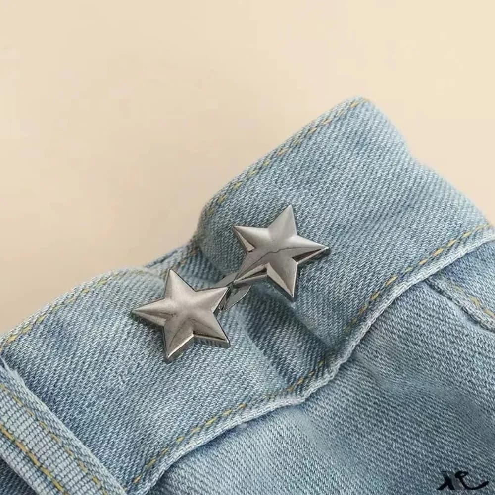 1 Paire de boutons de jeans réglables sans couture invisibles pour personne paresseuse, outil de ser