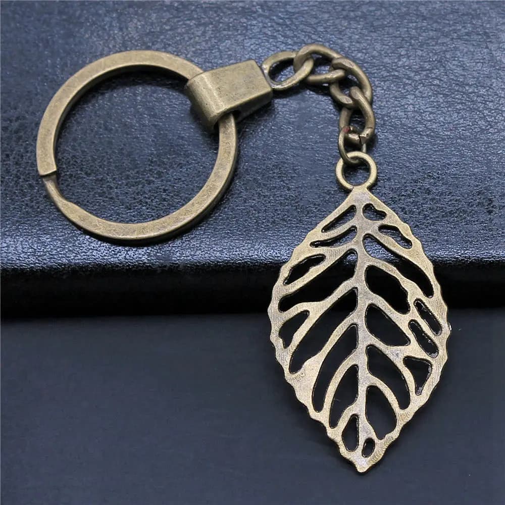 Porte-clés arbre de vie pour homme, taille de bague, accessoires de bijoux, cadeau, 30mm