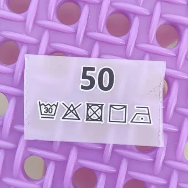 Étiquettes autocollantes de taille d'impression par transfert de chaleur, 50 pièces, pour enfants 56