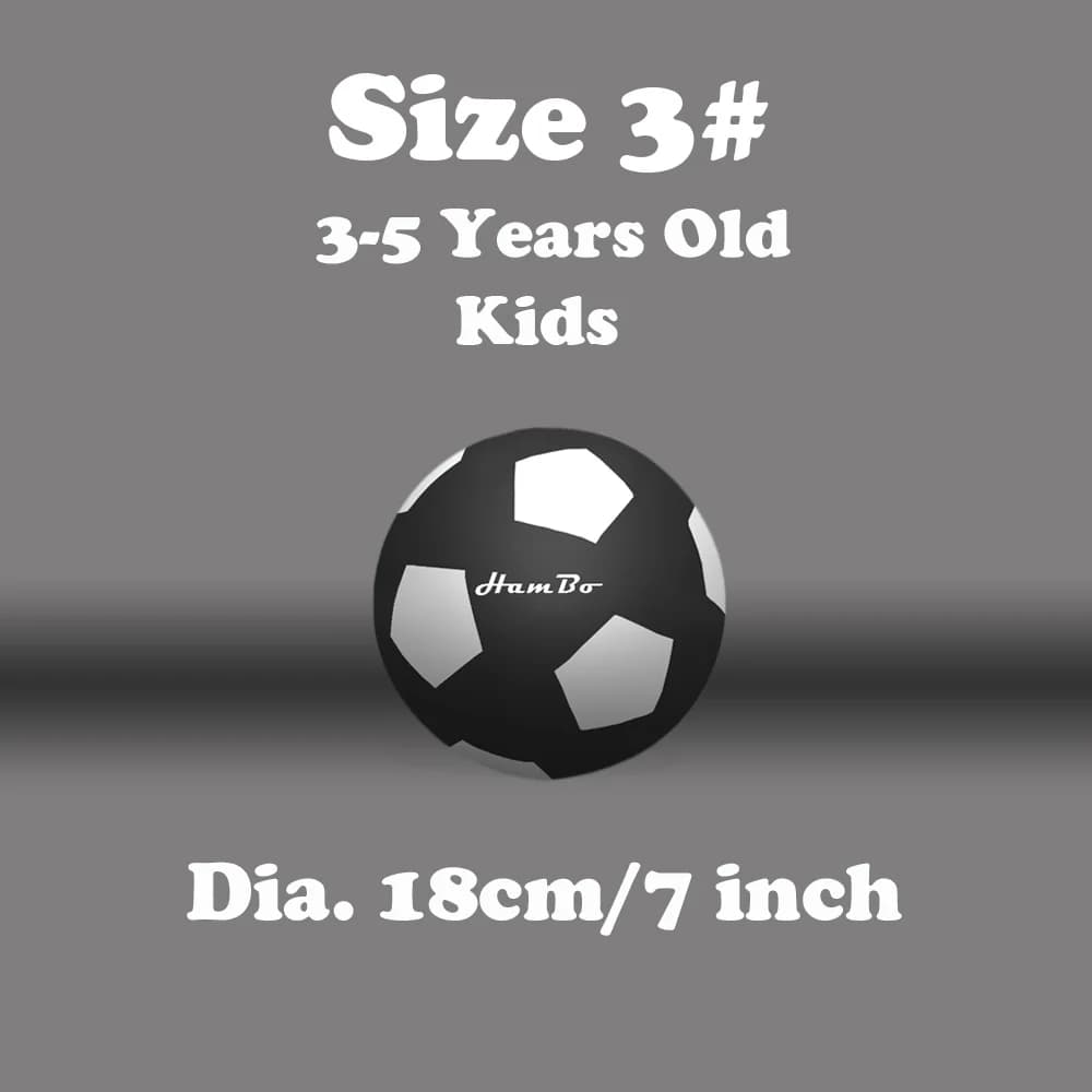 Football silencieux taille 7 #   5 #   3 #   Pour adultes et enfants muet rebondissant intérieur pas
