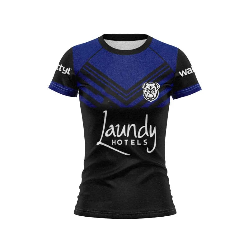 Maillot de rugby domicile Bulldogs 2026 pour enfants, femmes et hommes, tailles S-5XL, sweat à capuc
