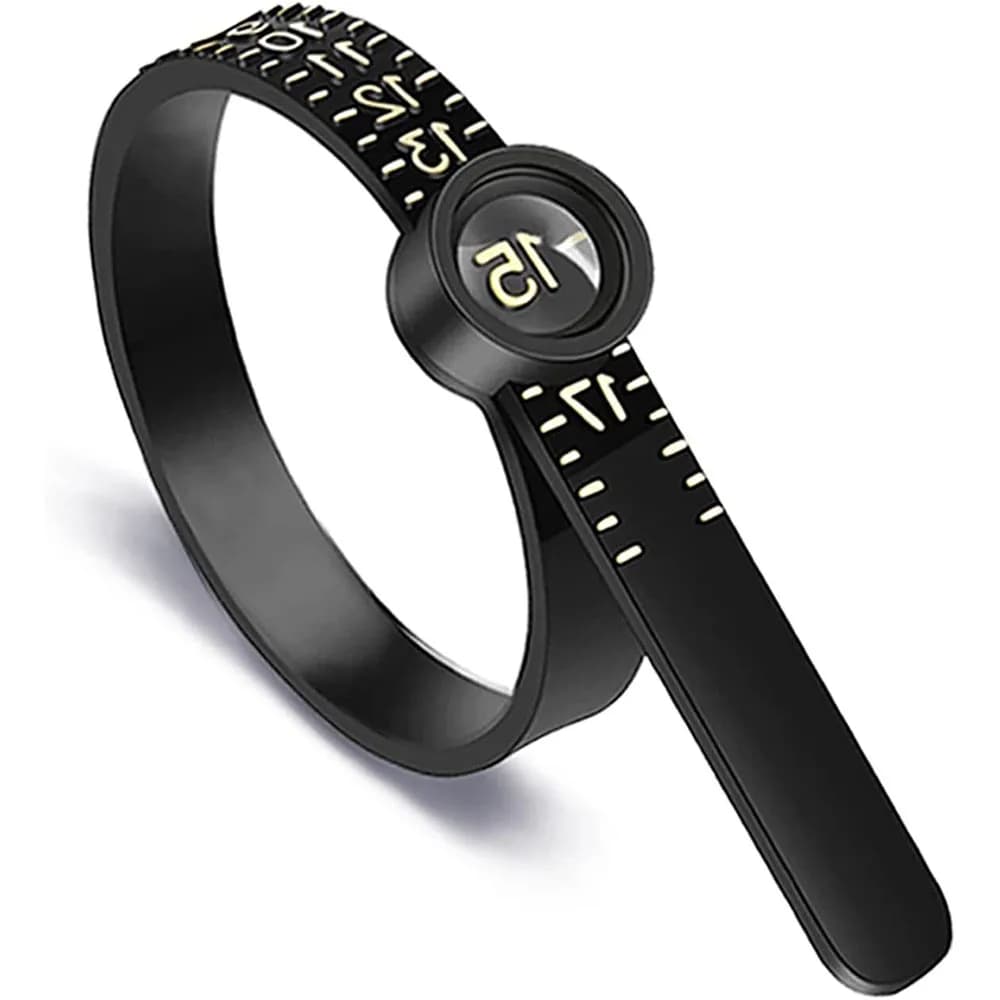 Ensemble de mesure de taille de bague amélioré, outil de mesure de jauge de taille de doigt réutilis