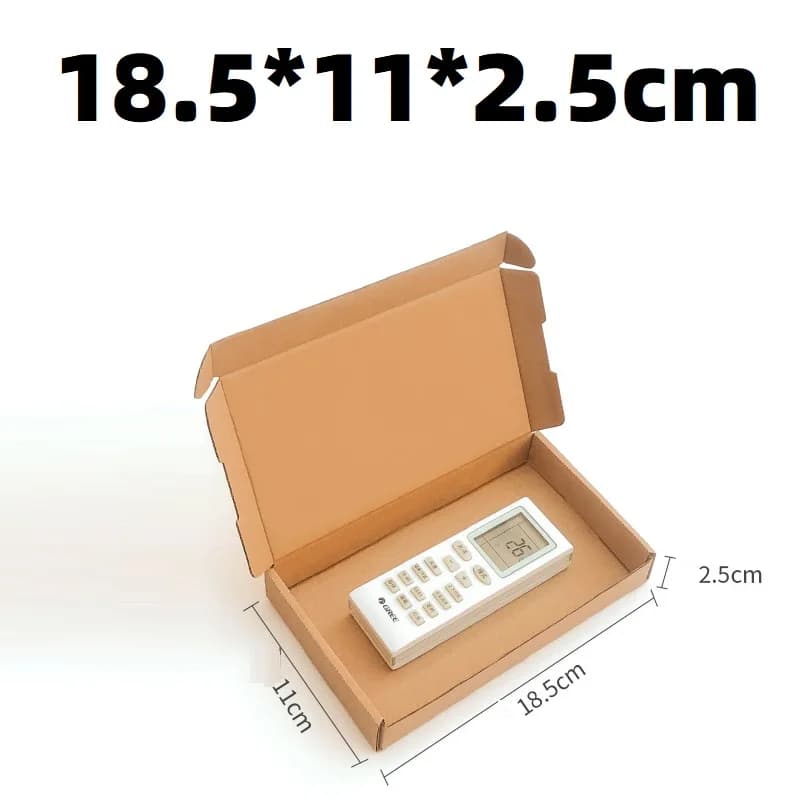 Boîtes de courrier ondulées multi-tailles, 10 pièces, pour expédition de petites entreprises, emball