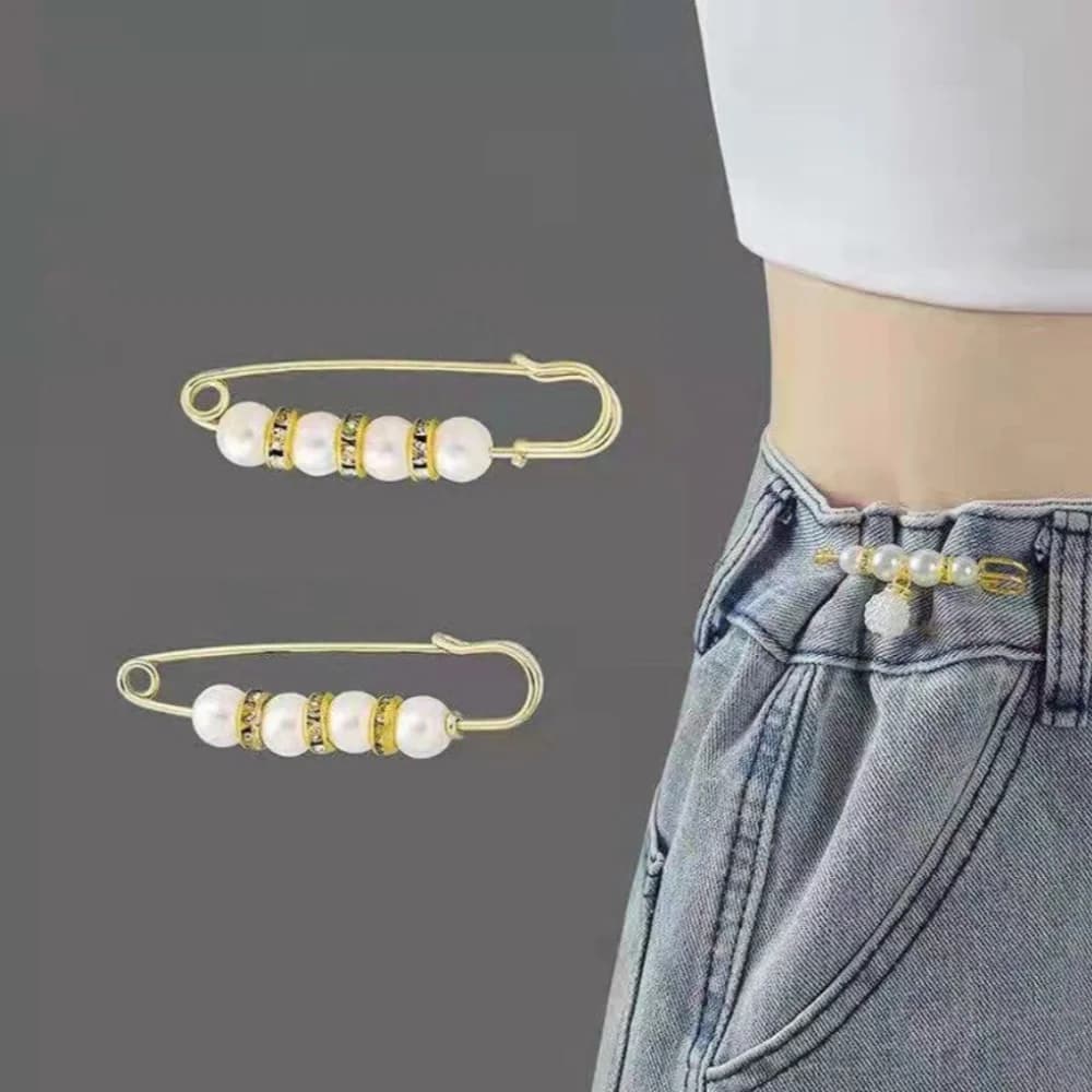 Broche taille boucle fixe bijoux cadeau femmes épinglettes vêtements broches ensemble taille broche 