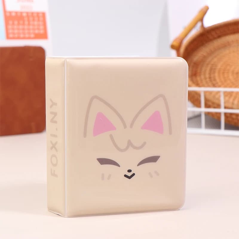 Album Organisateur de Photos Animaux de Dessin Animé Format Mini 3 Pouces pour Cartes Postales et Ph