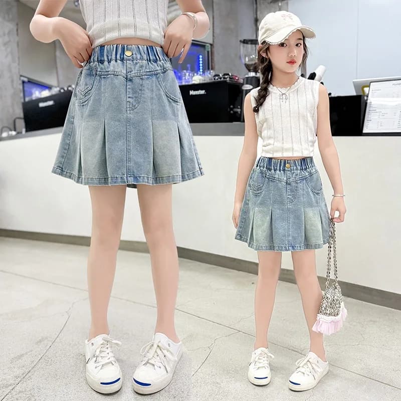 Collection Été 2026 : Vêtements pour Filles, Mode Adolescente, Jeans en Denim, Shorts de Sécurité, P