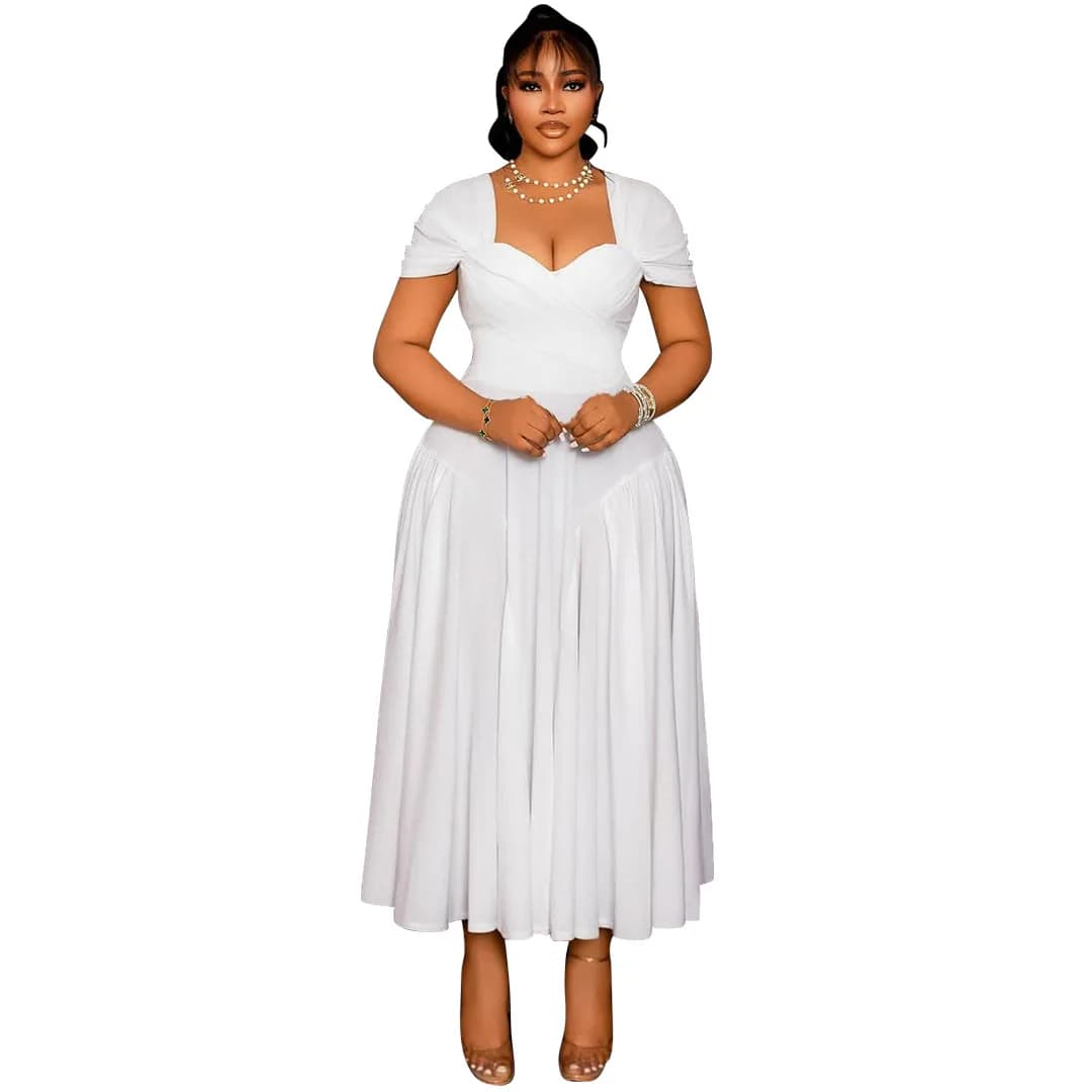 Robe de soirée moulante à volants, grande taille, vêtements potelés pour femmes, tenue de soirée de 