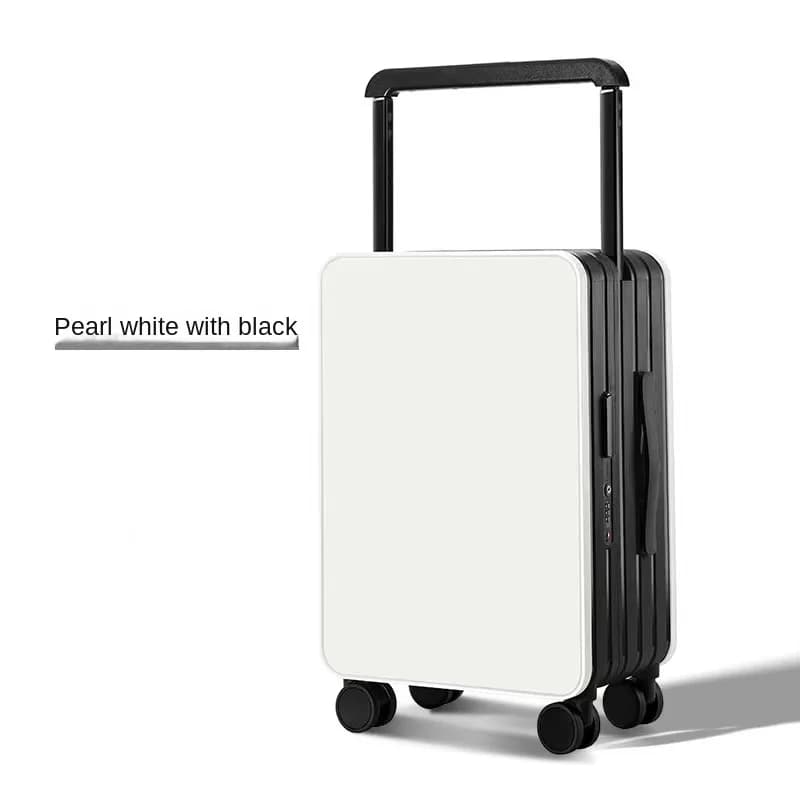 Valise à bagages à poignée large pour femmes et hommes valise de voyage 20-26 pouces sac de cabine b