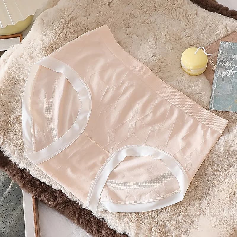Sous-vêtements pour femmes, grande taille, haute élasticité, respirant, confortable, taille moyenne,