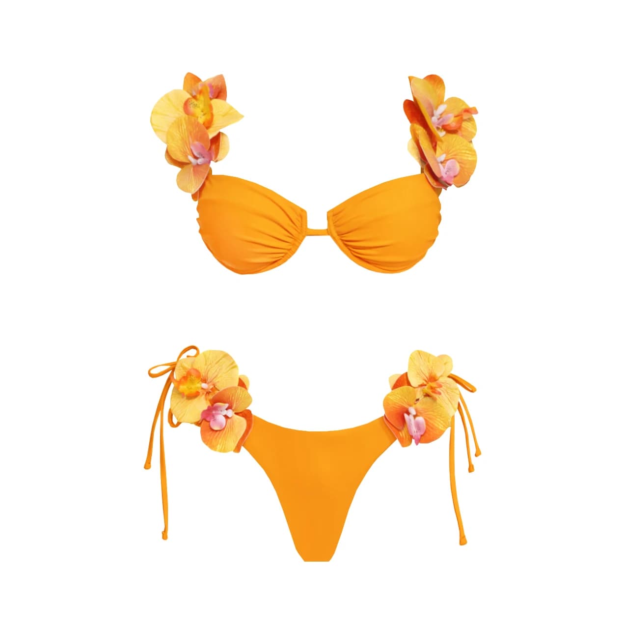 Fleur Bikini Mirco maillot de bain 2026 femmes Sexy maillots de bain femme Bandeau Biquini Push Up m